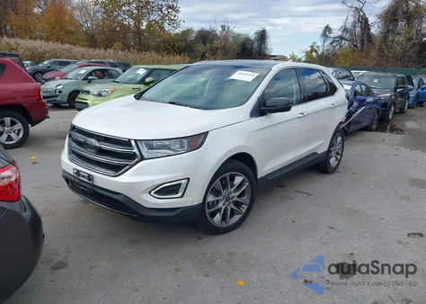 2015 Ford Edge Titanium из США, поврежденный, VIN 2FMPK4K93FBB80668